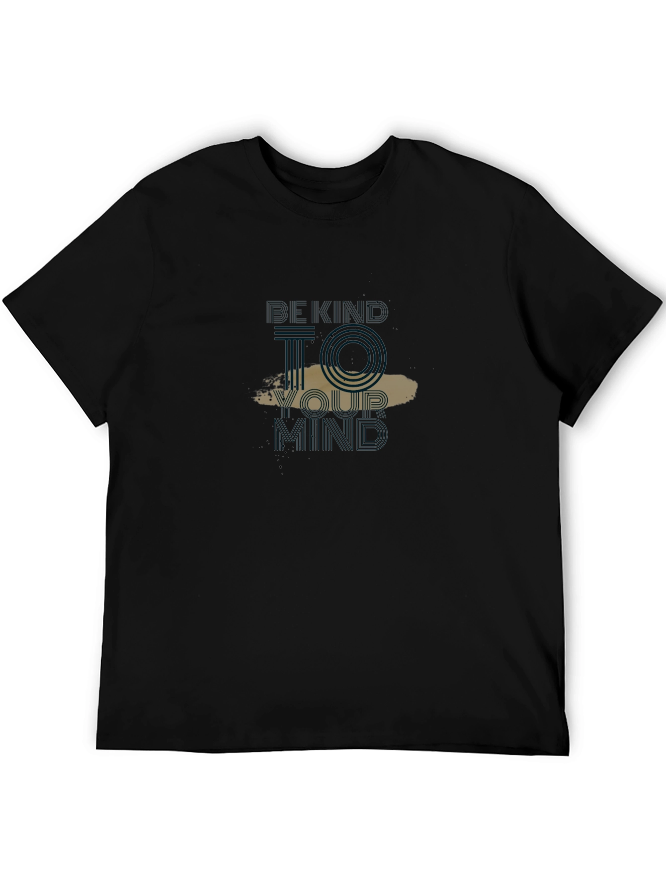 Black Graphic Tee - Bound To Your Mind Design