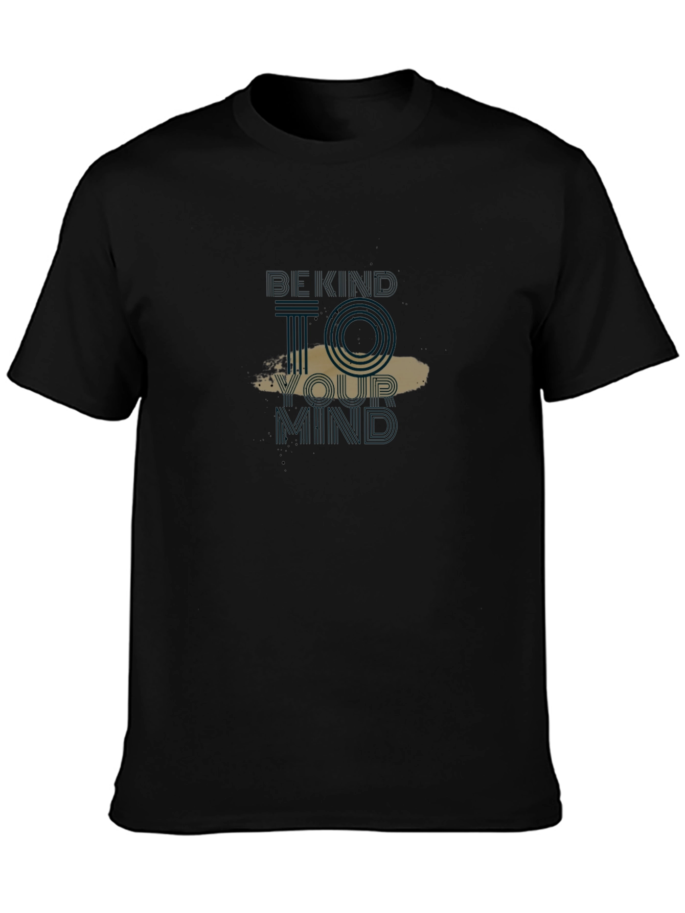 Black Graphic Tee - Bound To Your Mind Design