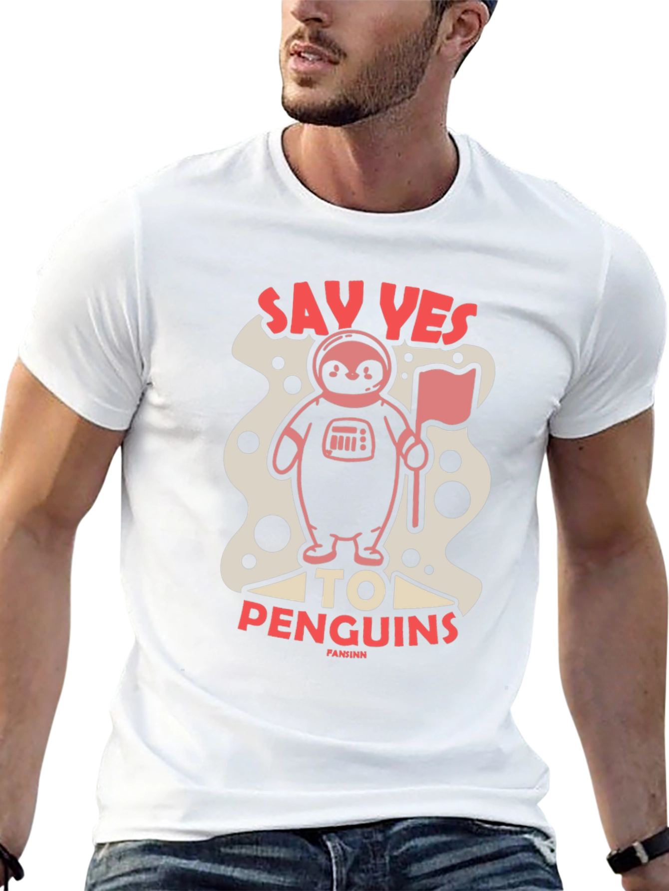 Say Yes To Penguins Graphic Tee