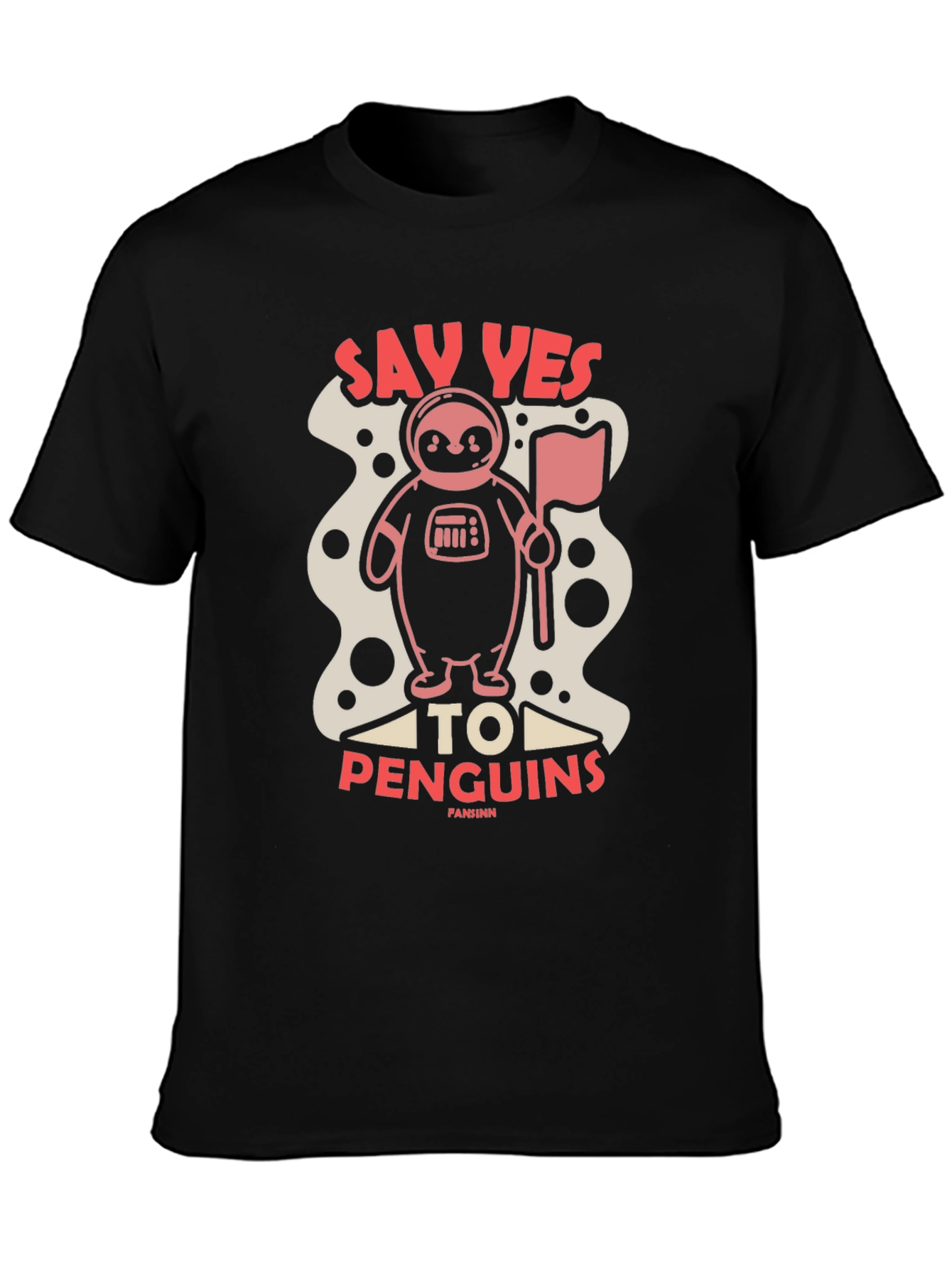 Say Yes To Penguins Graphic Tee
