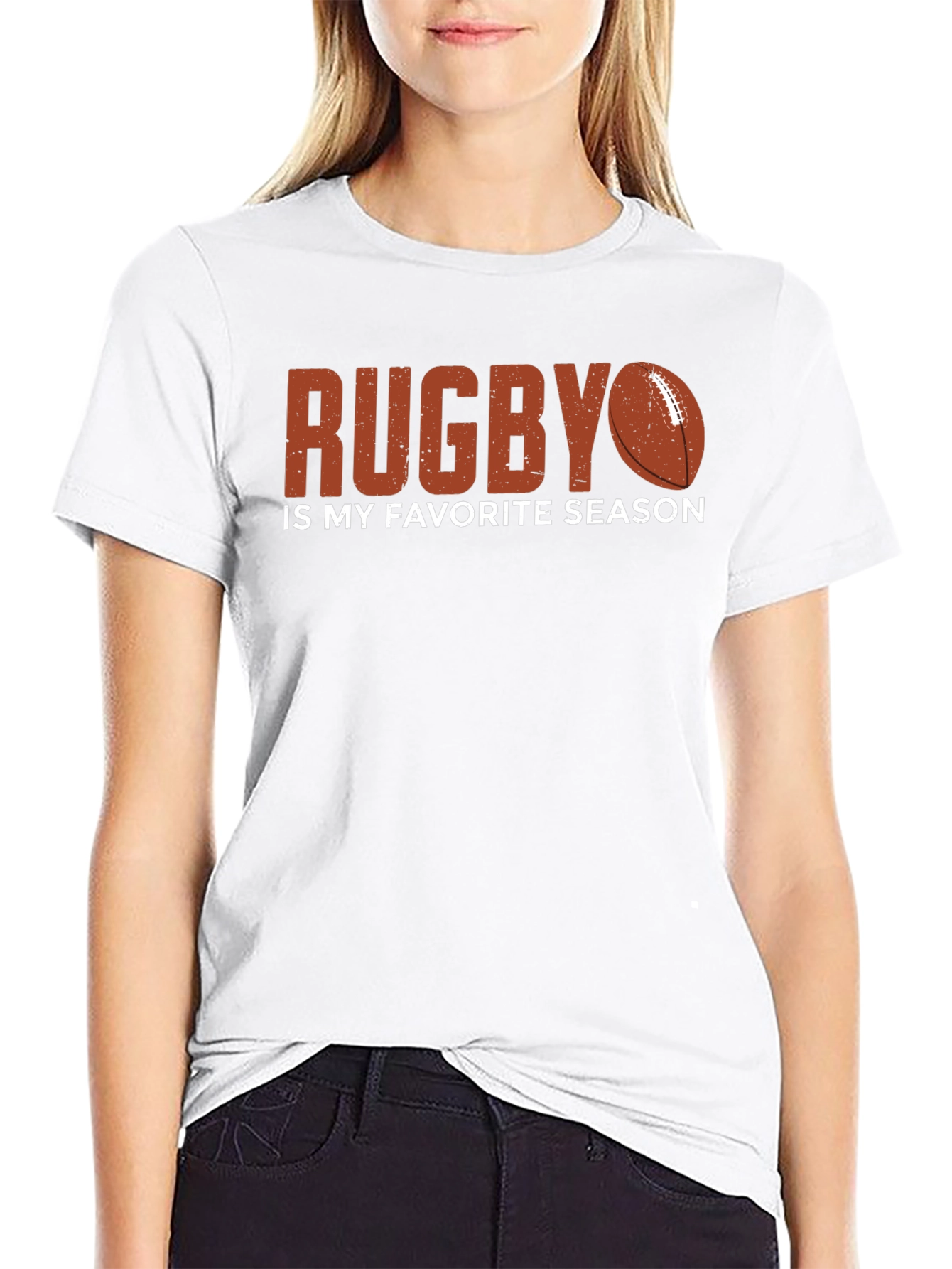 Rugby Is My Favorite Season Graphic T-Shirt