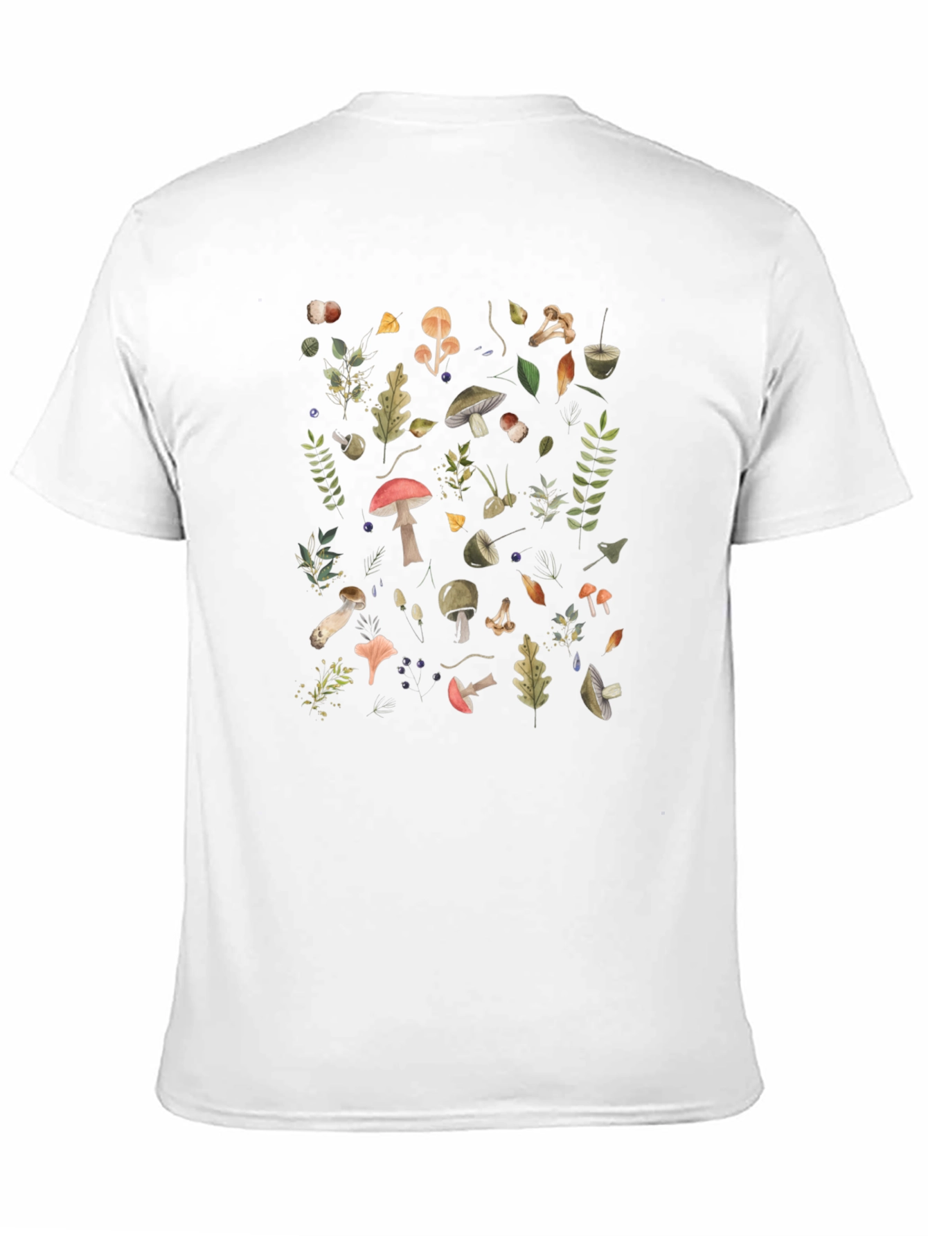 Mushroom Forest Graphic Tee - Nature Lovers T-Shirt