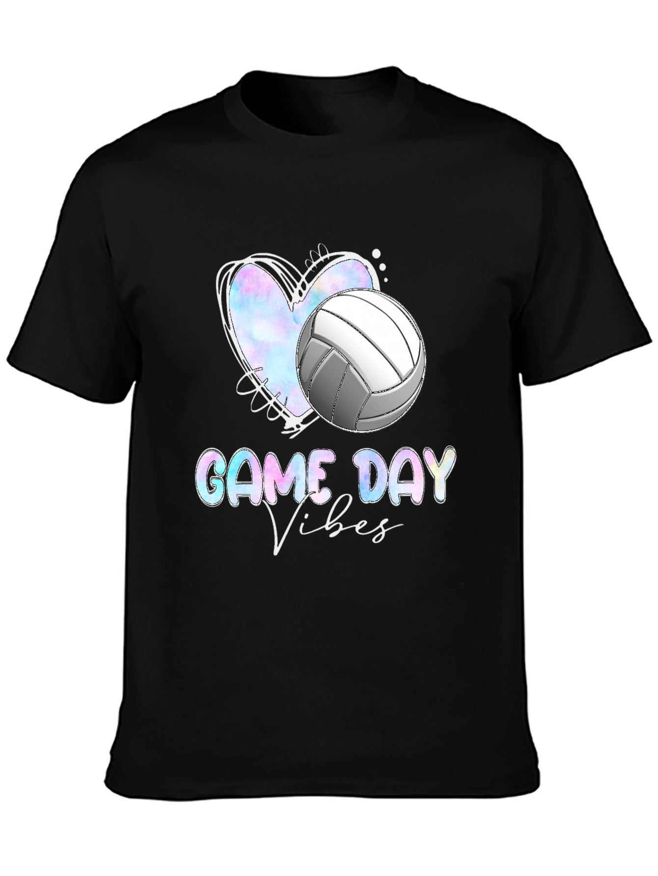 Game Day Vibes Volleyball Graphic Tee