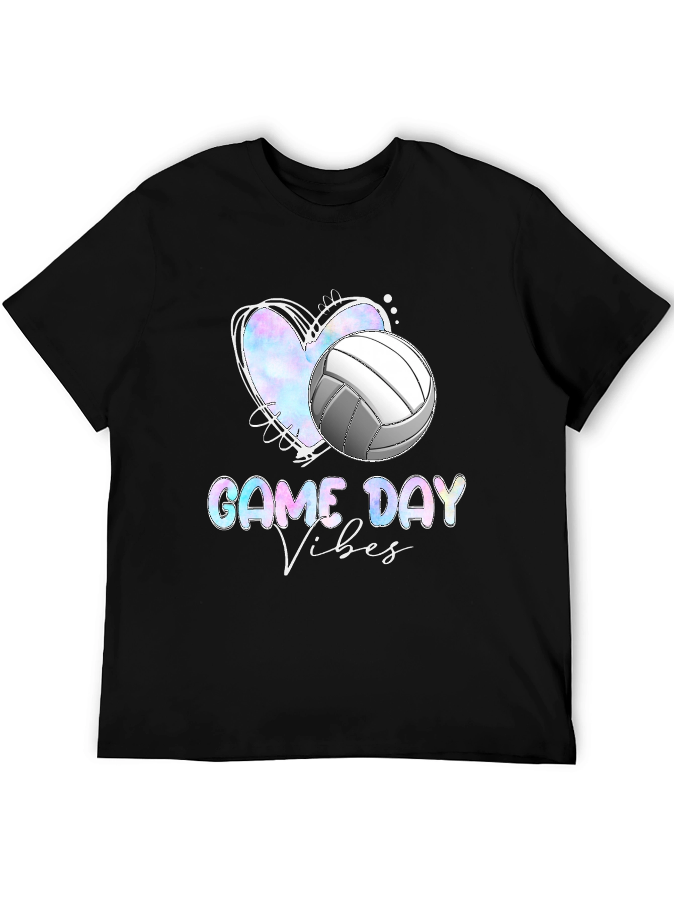Game Day Vibes Volleyball Graphic Tee