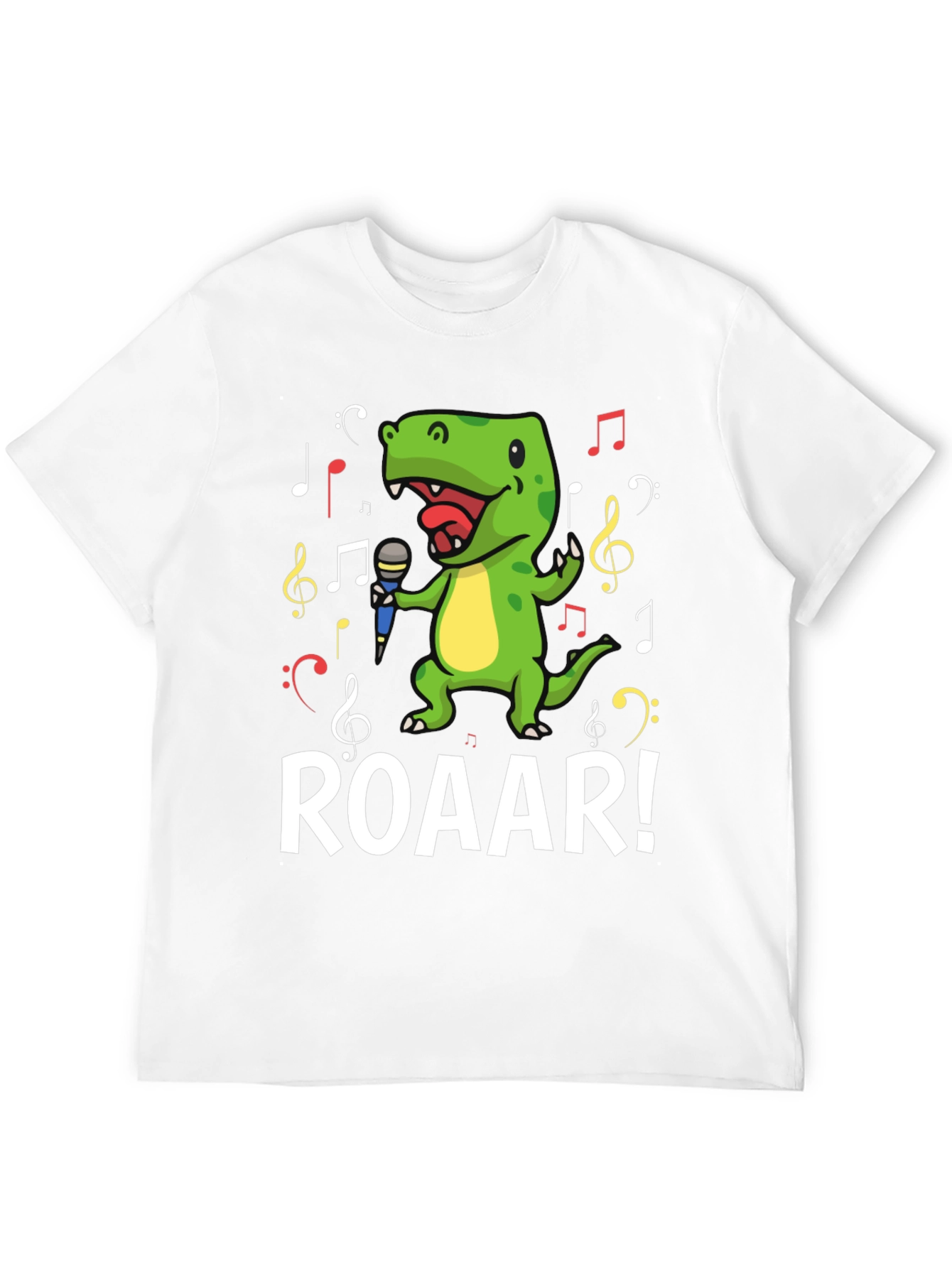 Dino Singer T-Shirt - Roar!