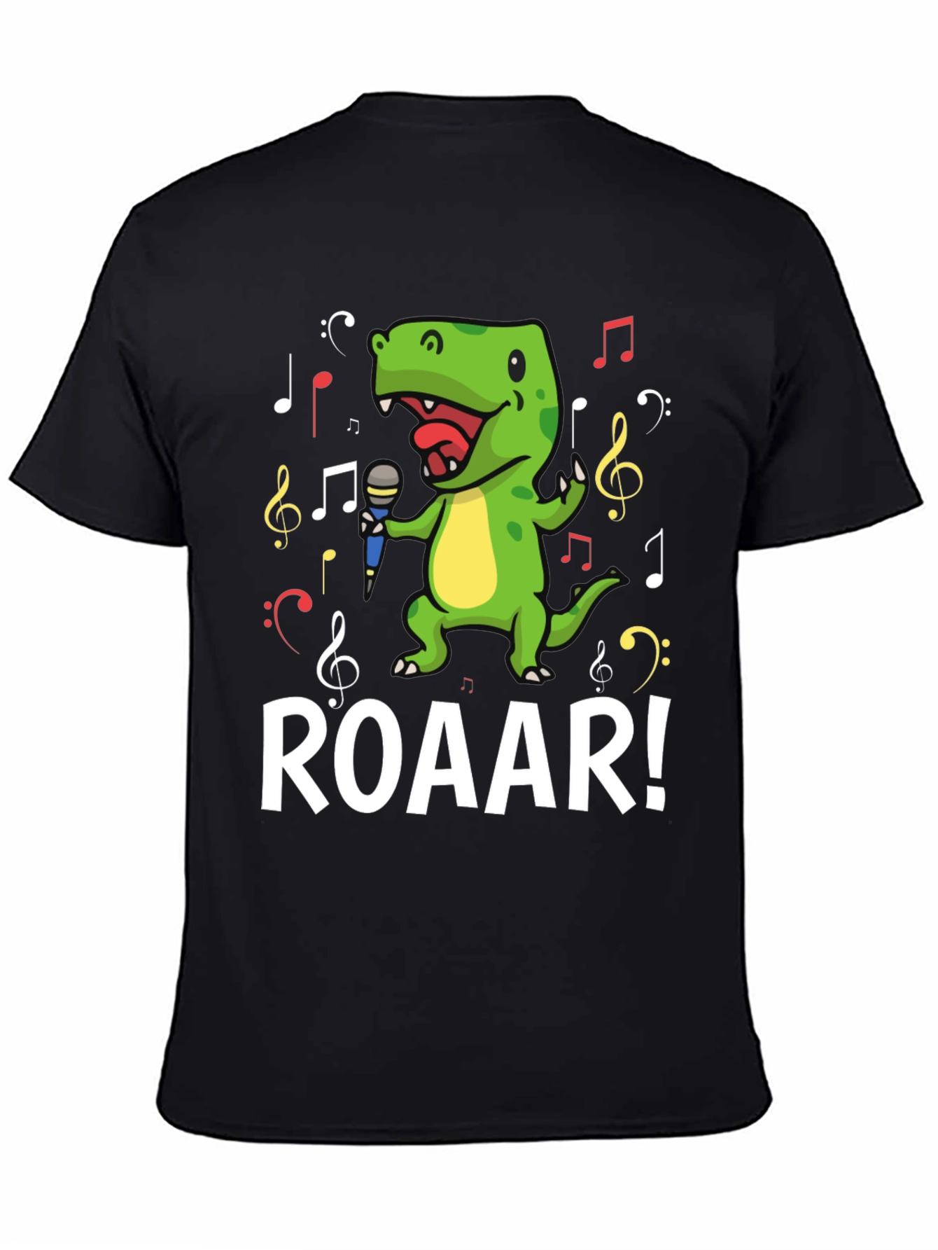 Dino Singer T-Shirt - Roar!
