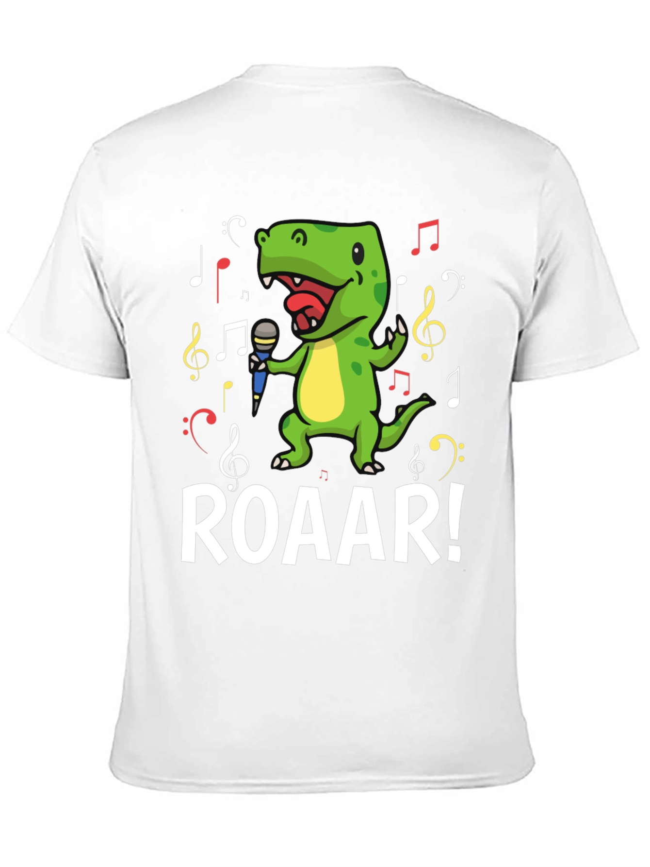 Dino Singer T-Shirt - Roar!