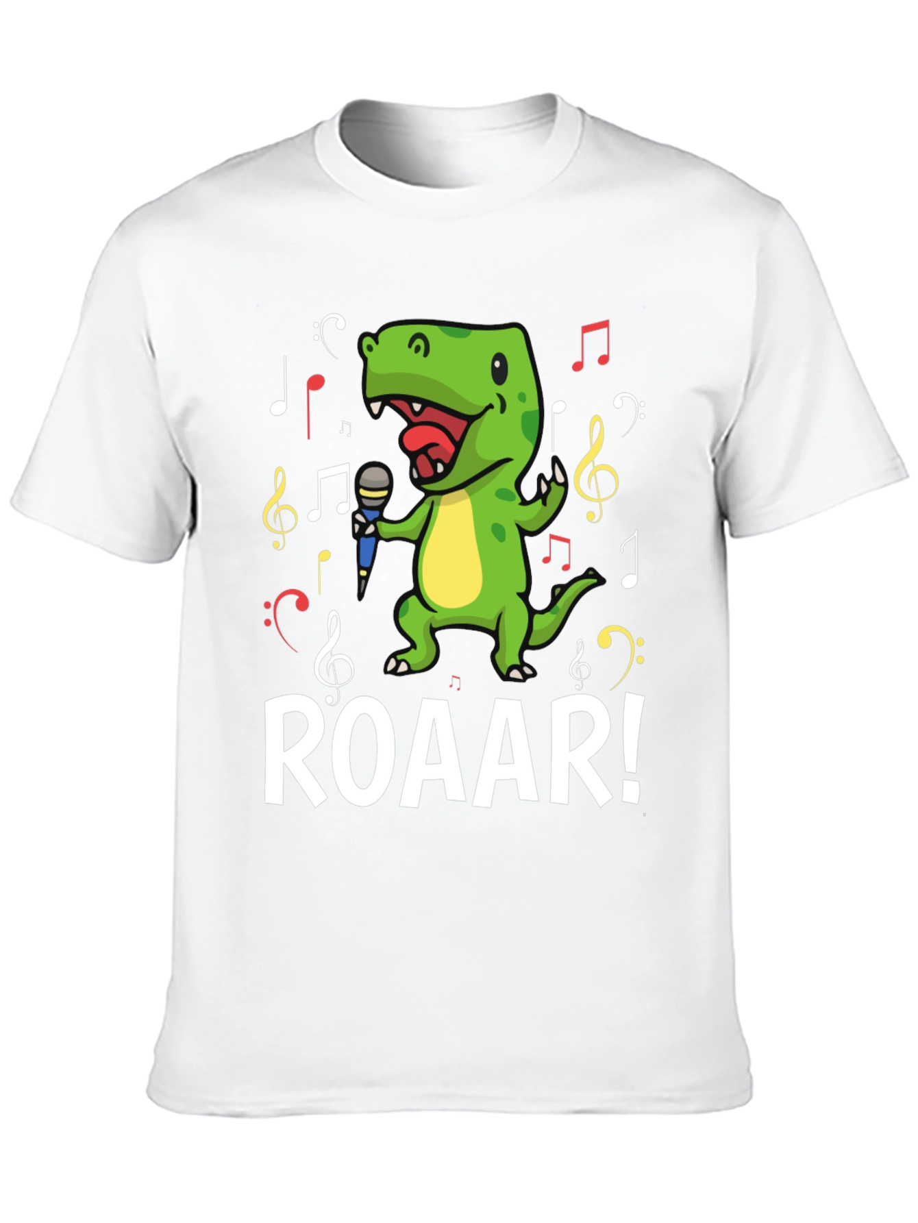 Dino Singer T-Shirt - Roar!