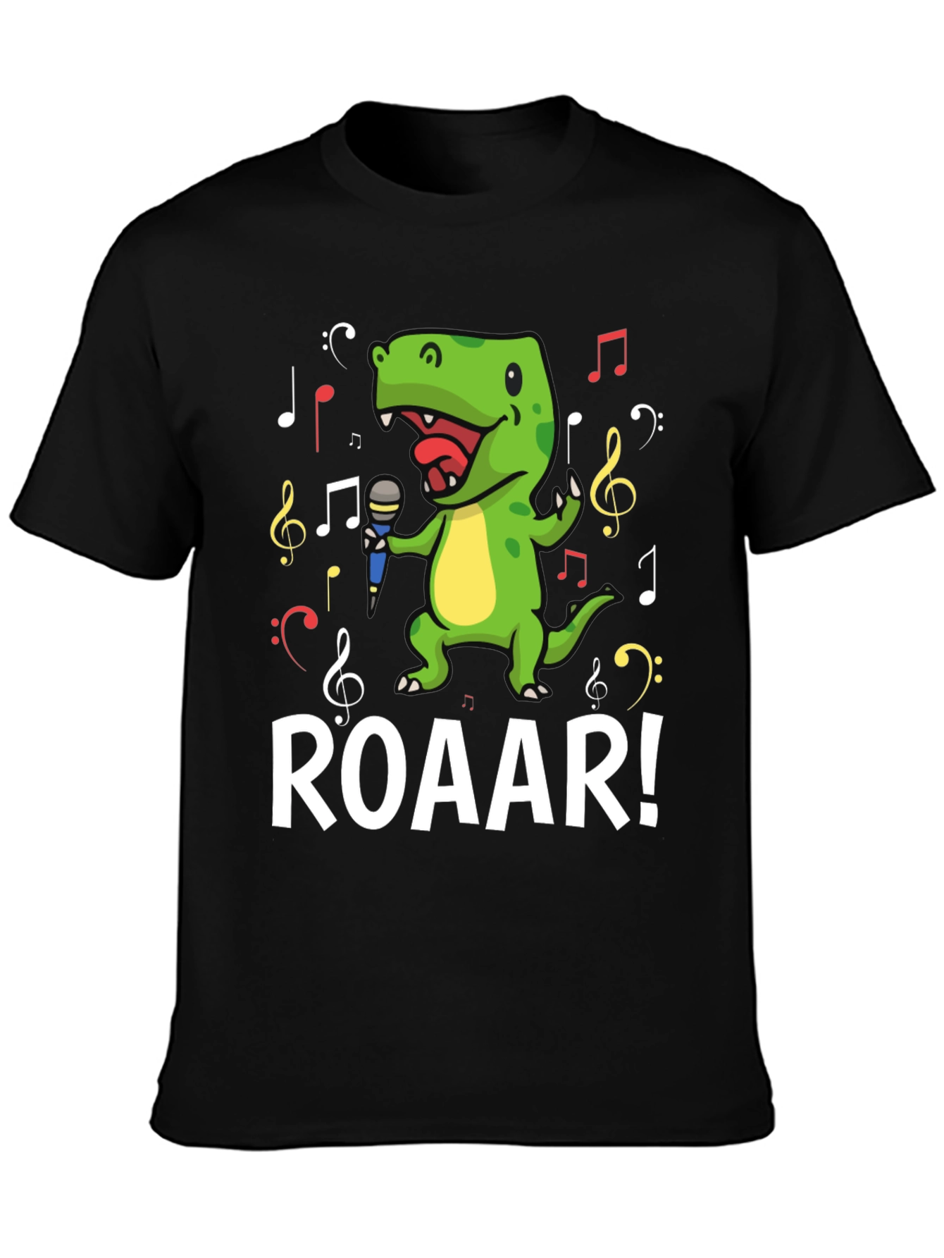 Dino Singer T-Shirt - Roar!
