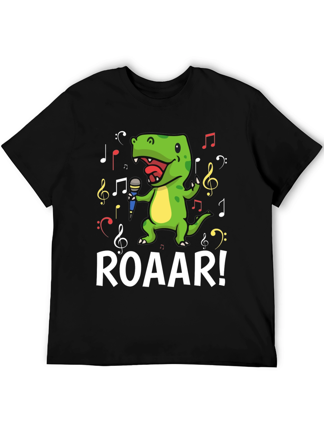 Dino Singer T-Shirt - Roar!