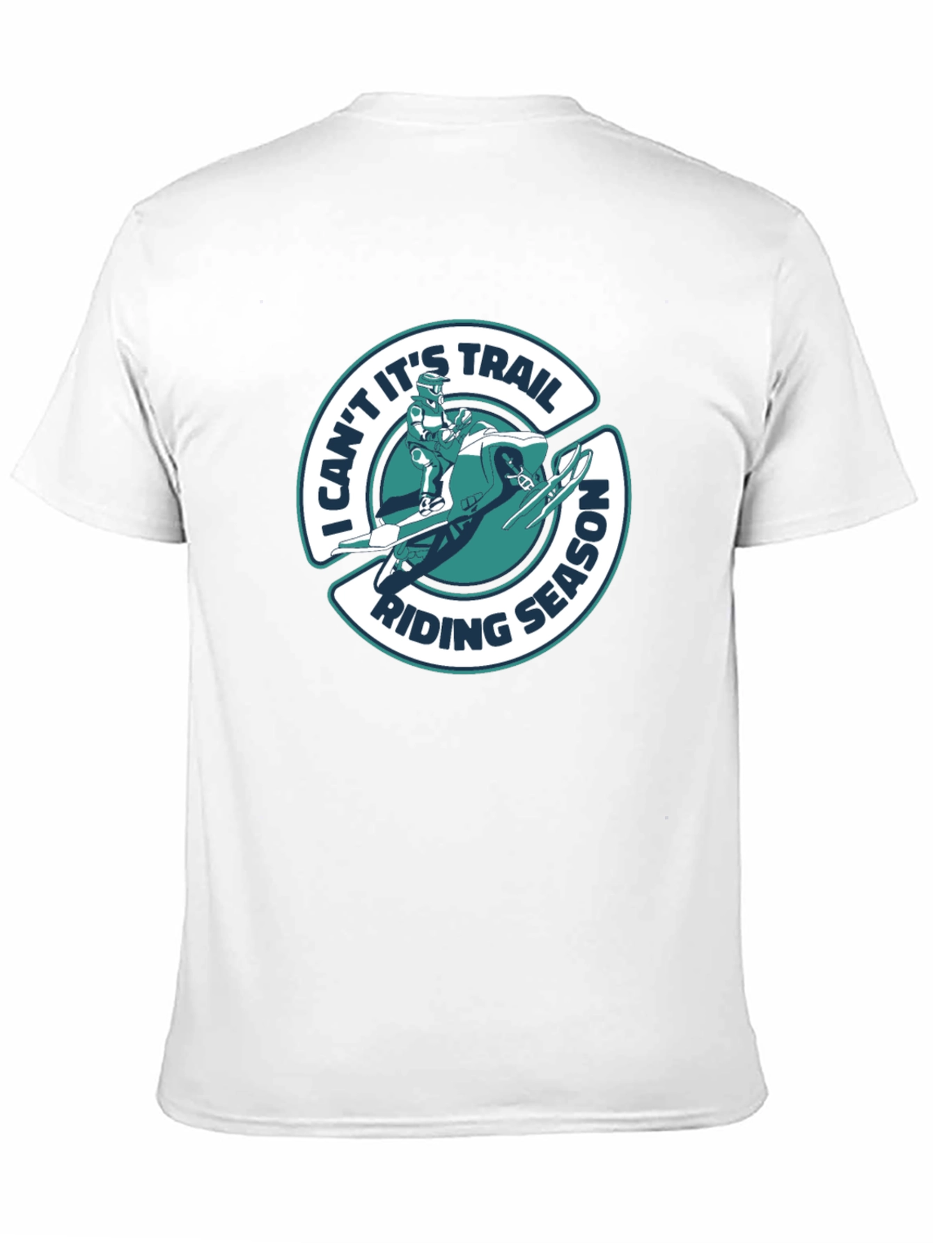 Trail Riding Season Black T-Shirt