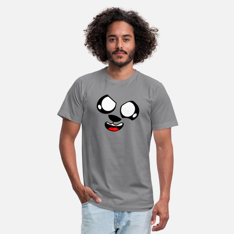 Kawaii adorable face Cute cartoon emoticon mad eye