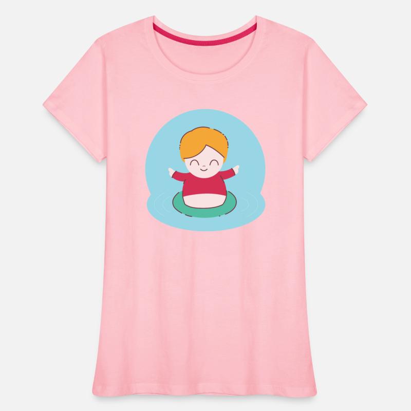 kawaii baby little child smile and feel joy