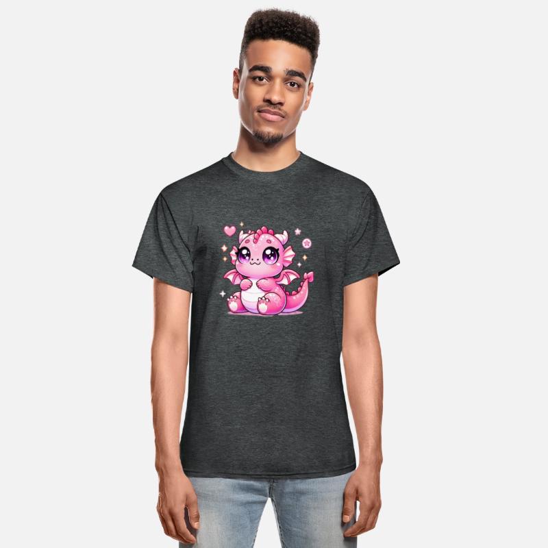 Kawaii Pink Dragon – Adorable Fantasy Design