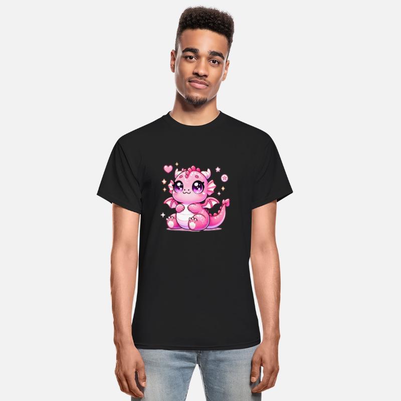 Kawaii Pink Dragon – Adorable Fantasy Design