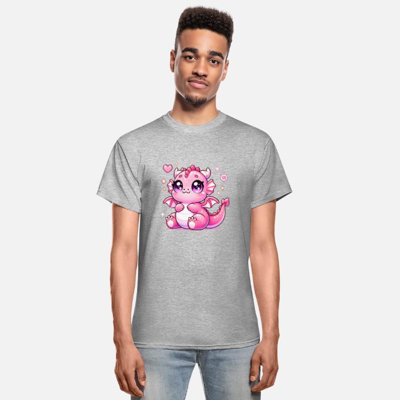 Kawaii Pink Dragon – Adorable Fantasy Design