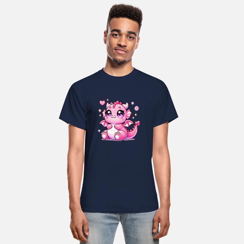 Kawaii Pink Dragon – Adorable Fantasy Design