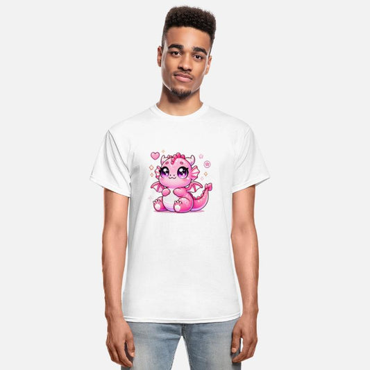 Kawaii Pink Dragon – Adorable Fantasy Design