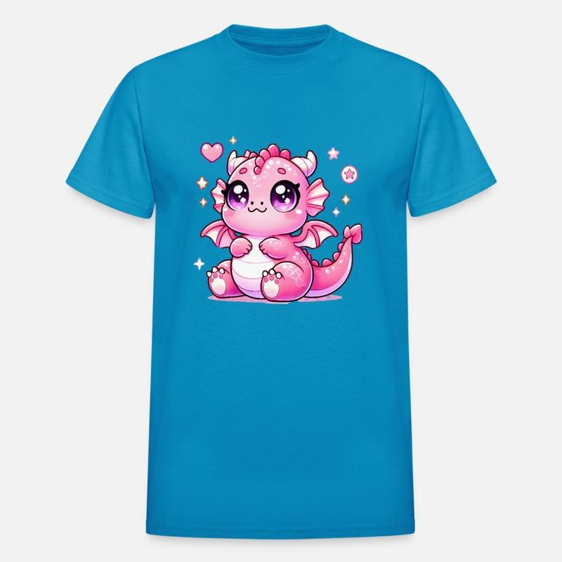 Kawaii Pink Dragon – Adorable Fantasy Design