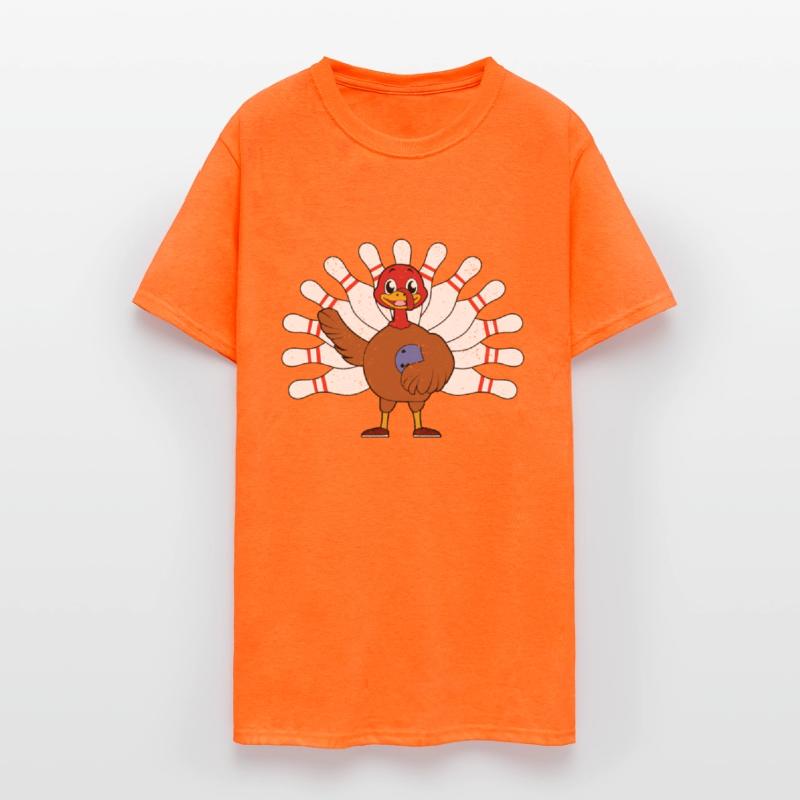 Kawaii Turkey Thanksgiving Turkey Bowling