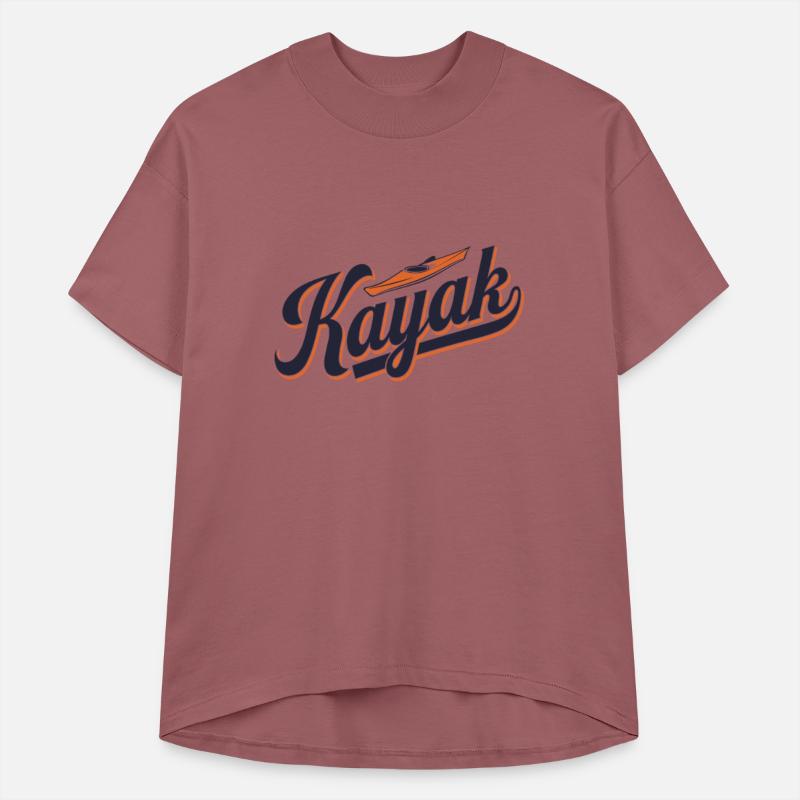 Kayak Adventure Enthusiast Design With Bold Script