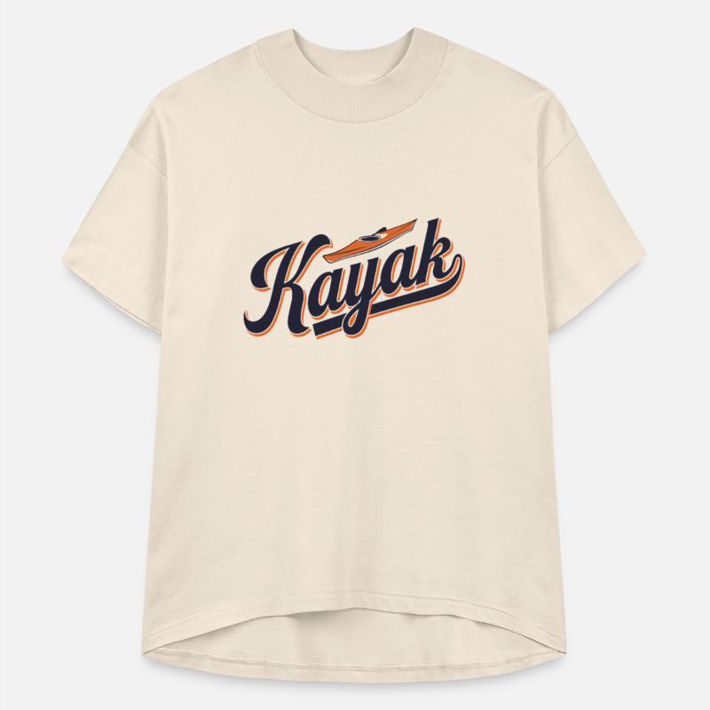 Kayak Adventure Enthusiast Design With Bold Script