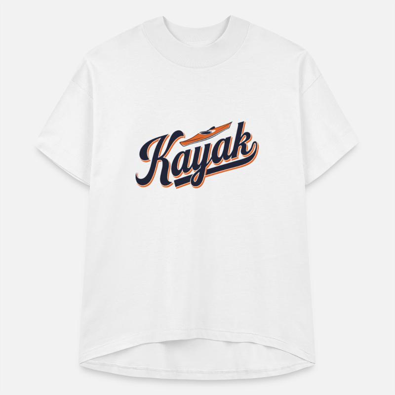 Kayak Adventure Enthusiast Design With Bold Script