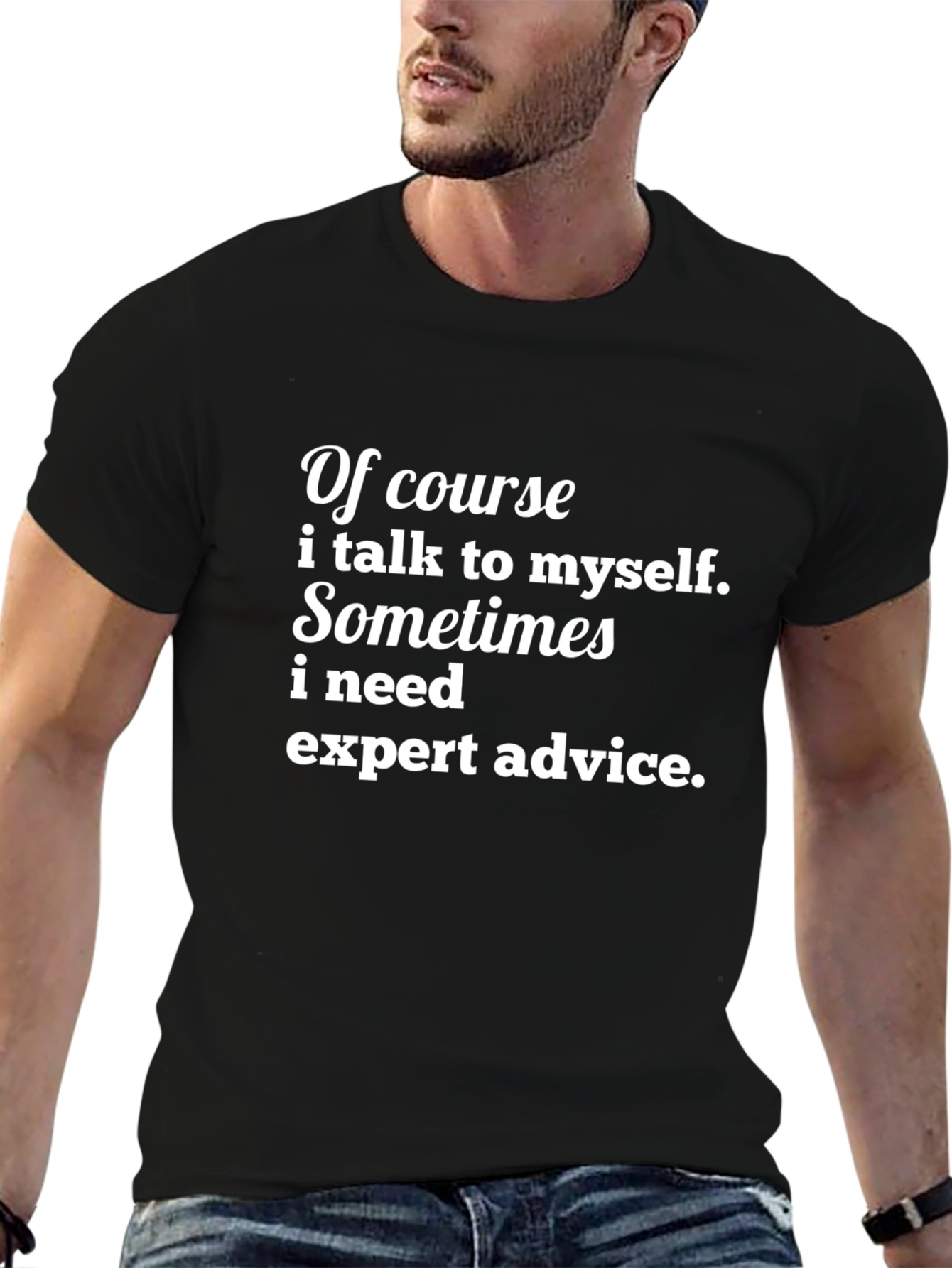 Funny I Talk to Myself Graphic Tee