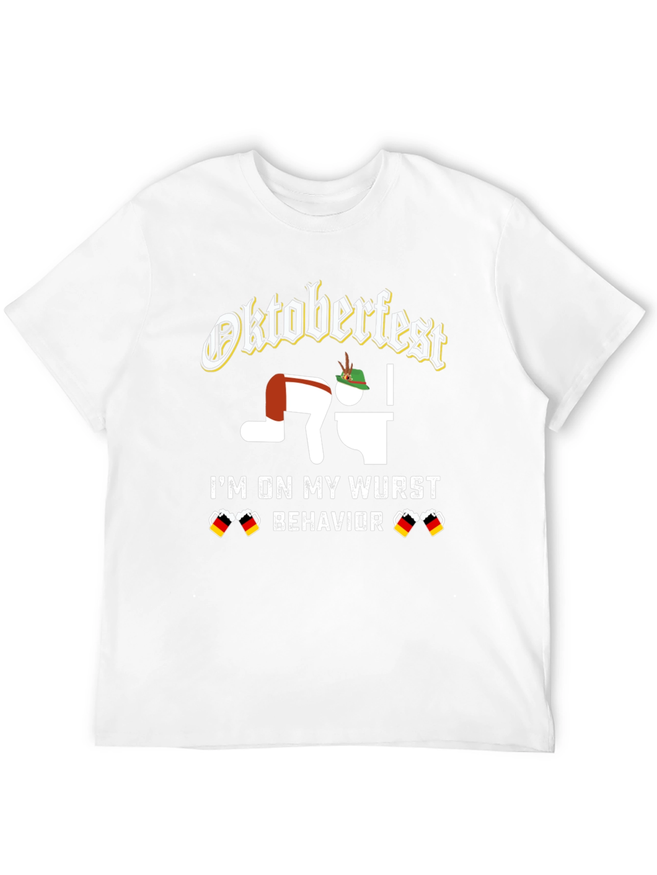 Oktoberfest Wurst Behavior Graphic T-Shirt
