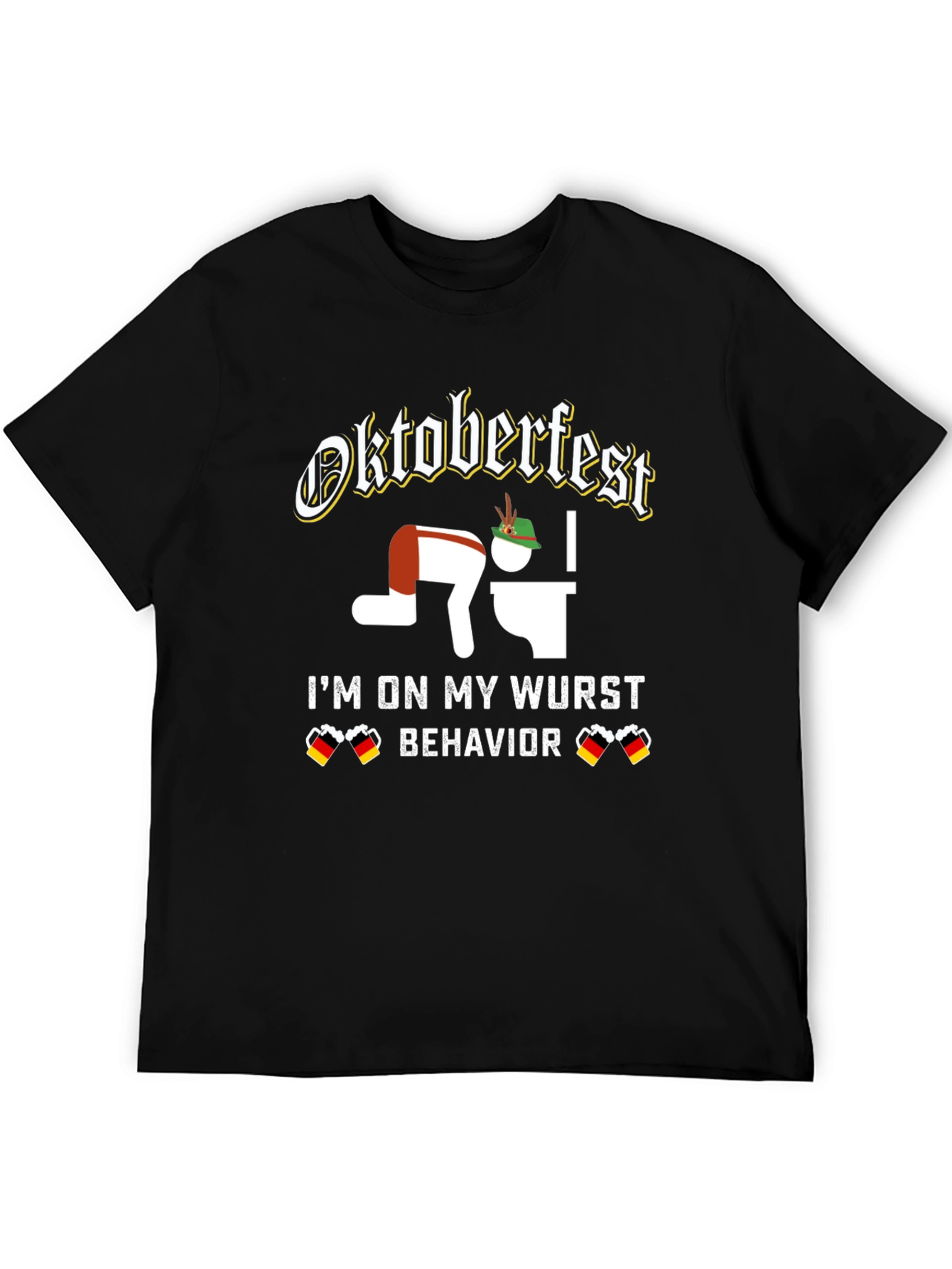 Oktoberfest Wurst Behavior Graphic T-Shirt