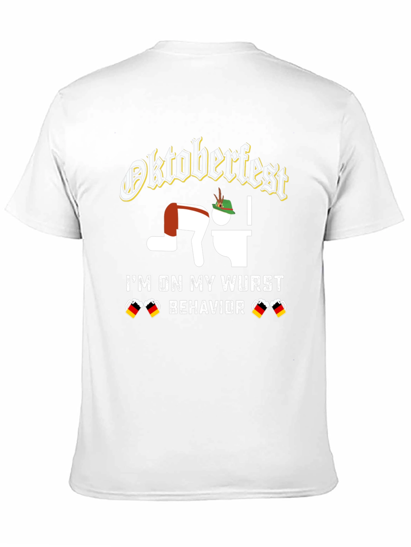 Oktoberfest Wurst Behavior Graphic T-Shirt