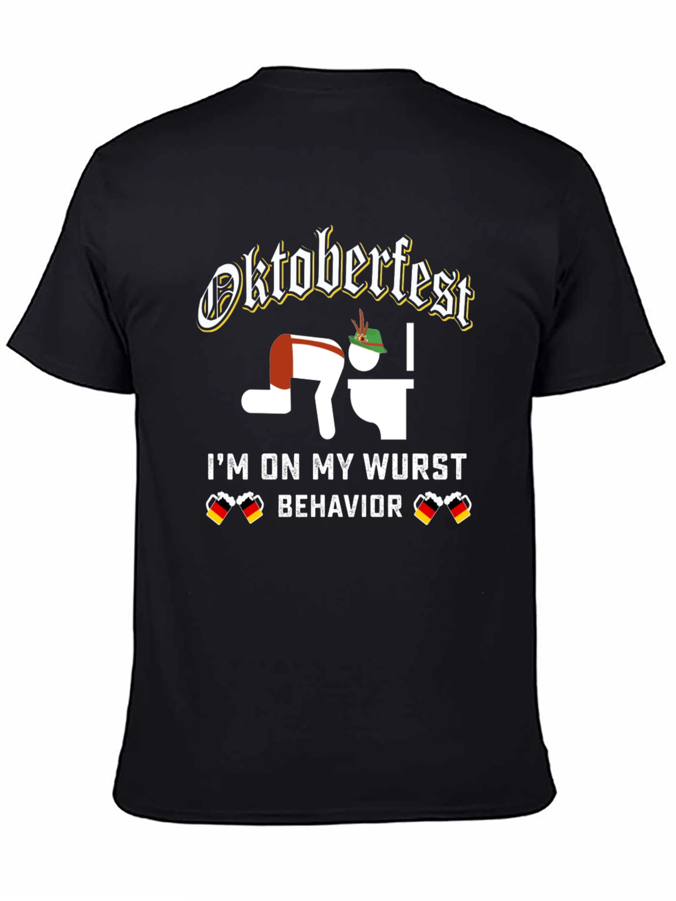 Oktoberfest Wurst Behavior Graphic T-Shirt