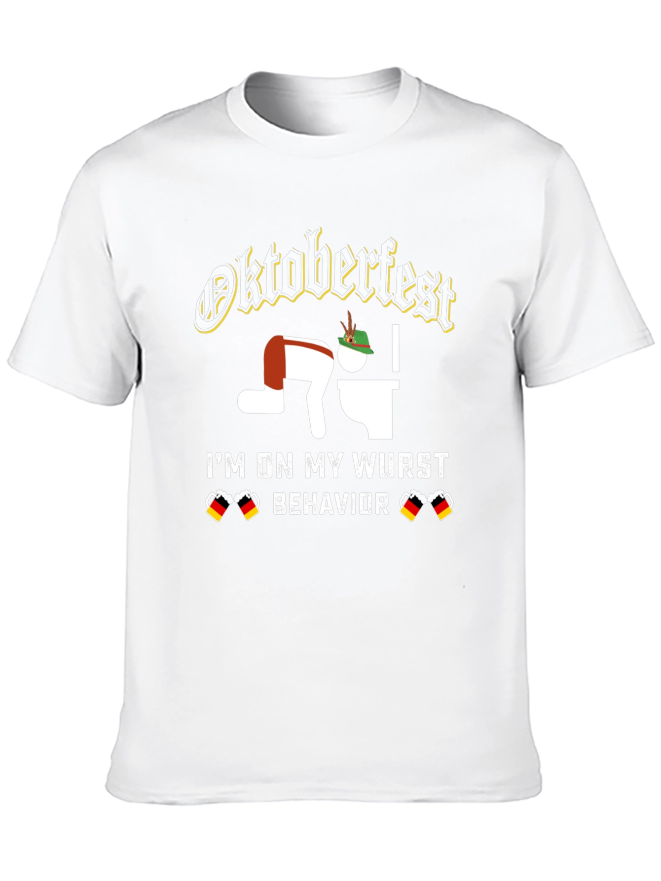 Oktoberfest Wurst Behavior Graphic T-Shirt
