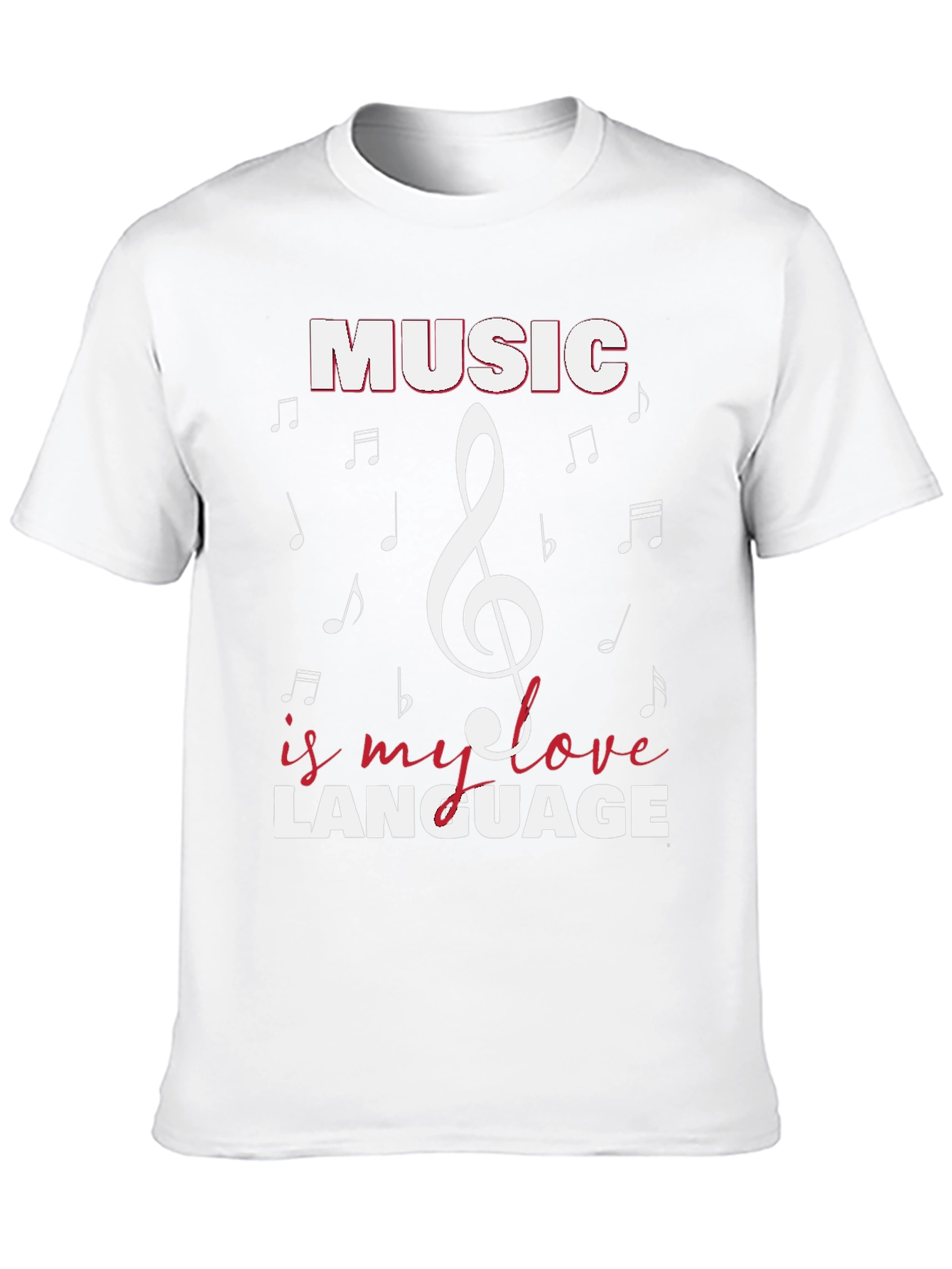 Music Is My Love Language Graphic Tee