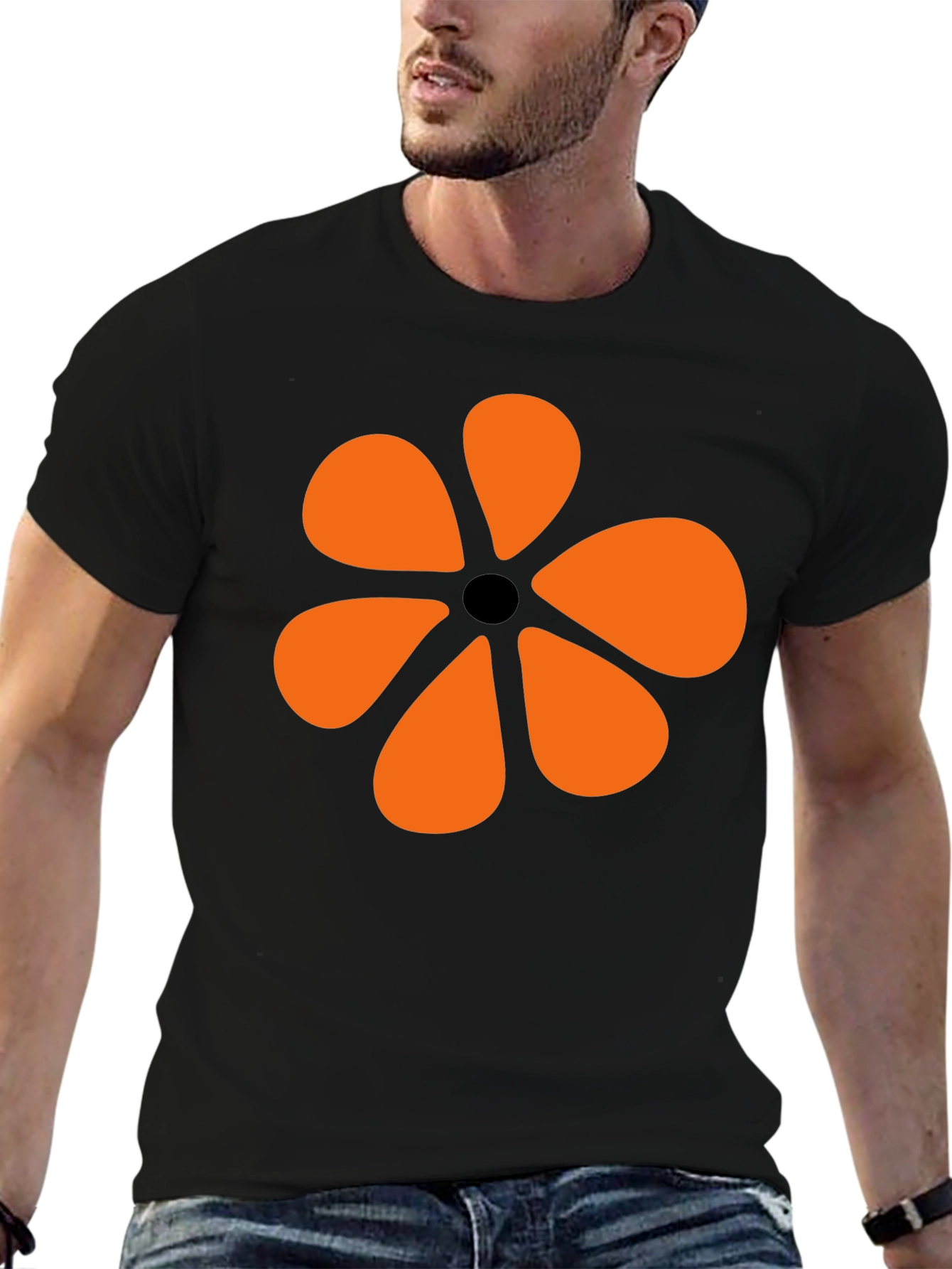 Retro Flower Power T-Shirt - Groovy 60s Style