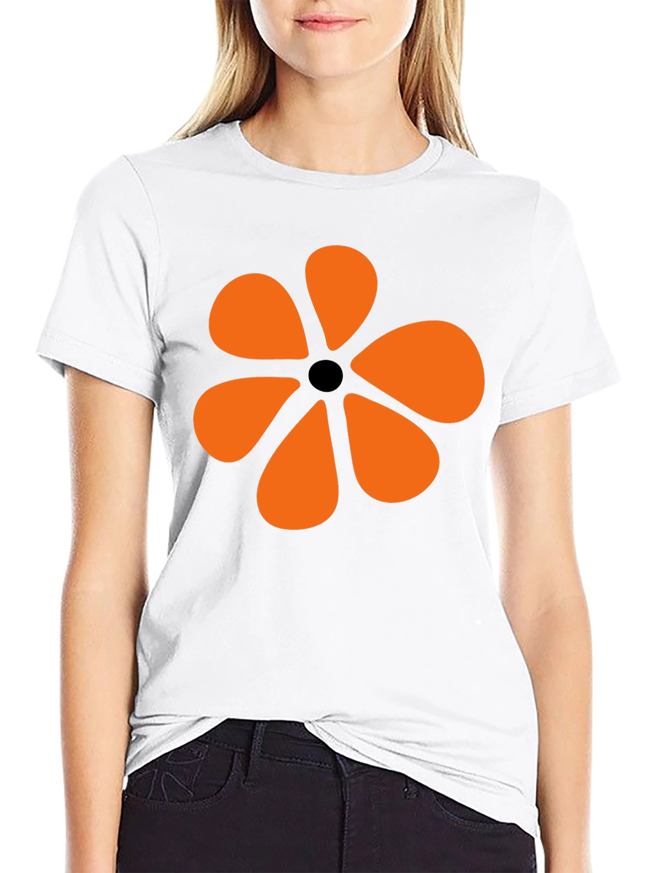 Retro Flower Power T-Shirt - Groovy 60s Style