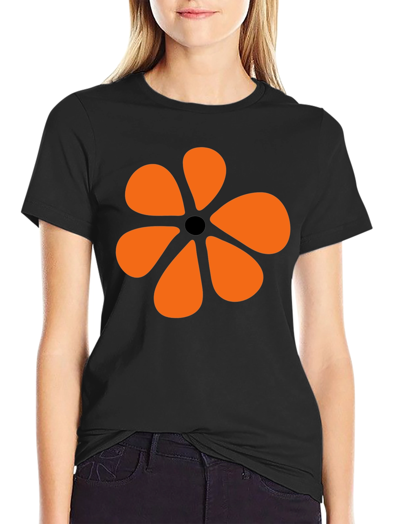 Retro Flower Power T-Shirt - Groovy 60s Style