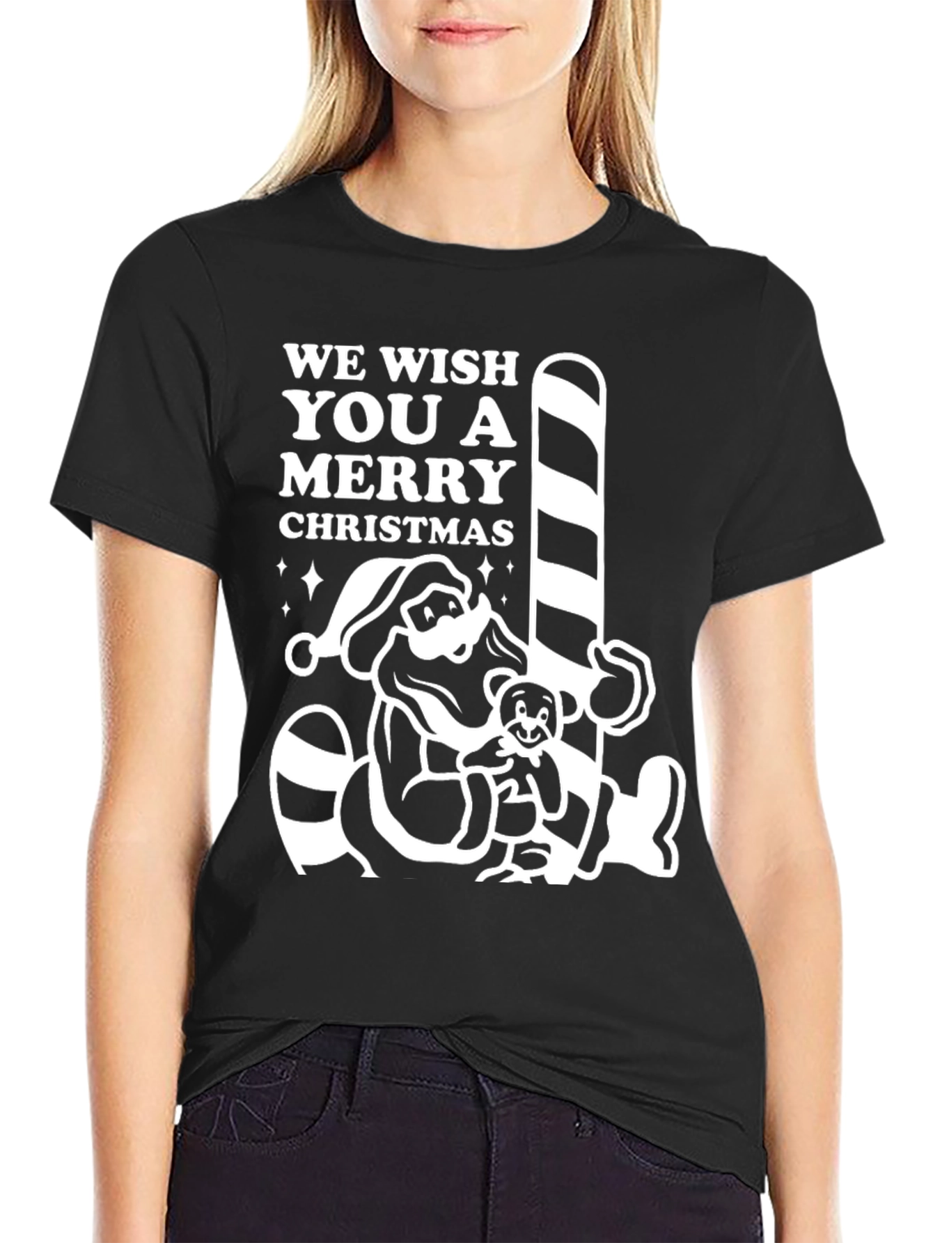 Christmas Santa Graphic T-Shirt