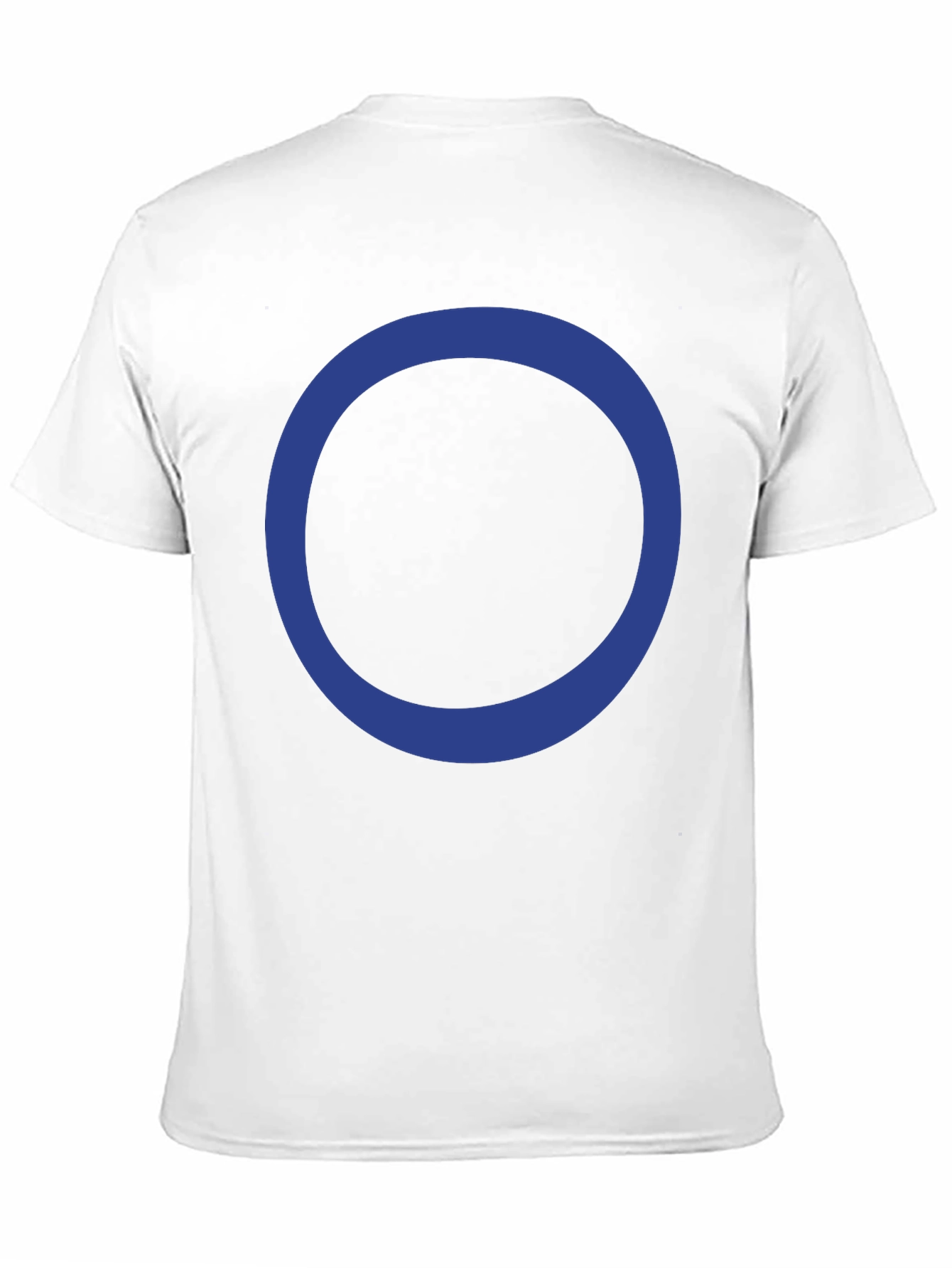 Circle Design Black T-Shirt