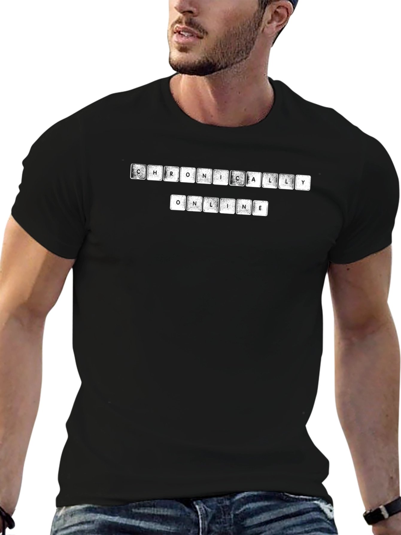 Chronically Online Graphic T-Shirt