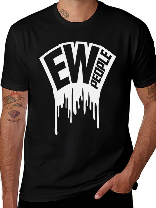 Ew People Graphic Tee - Unisex Black T-Shirt
