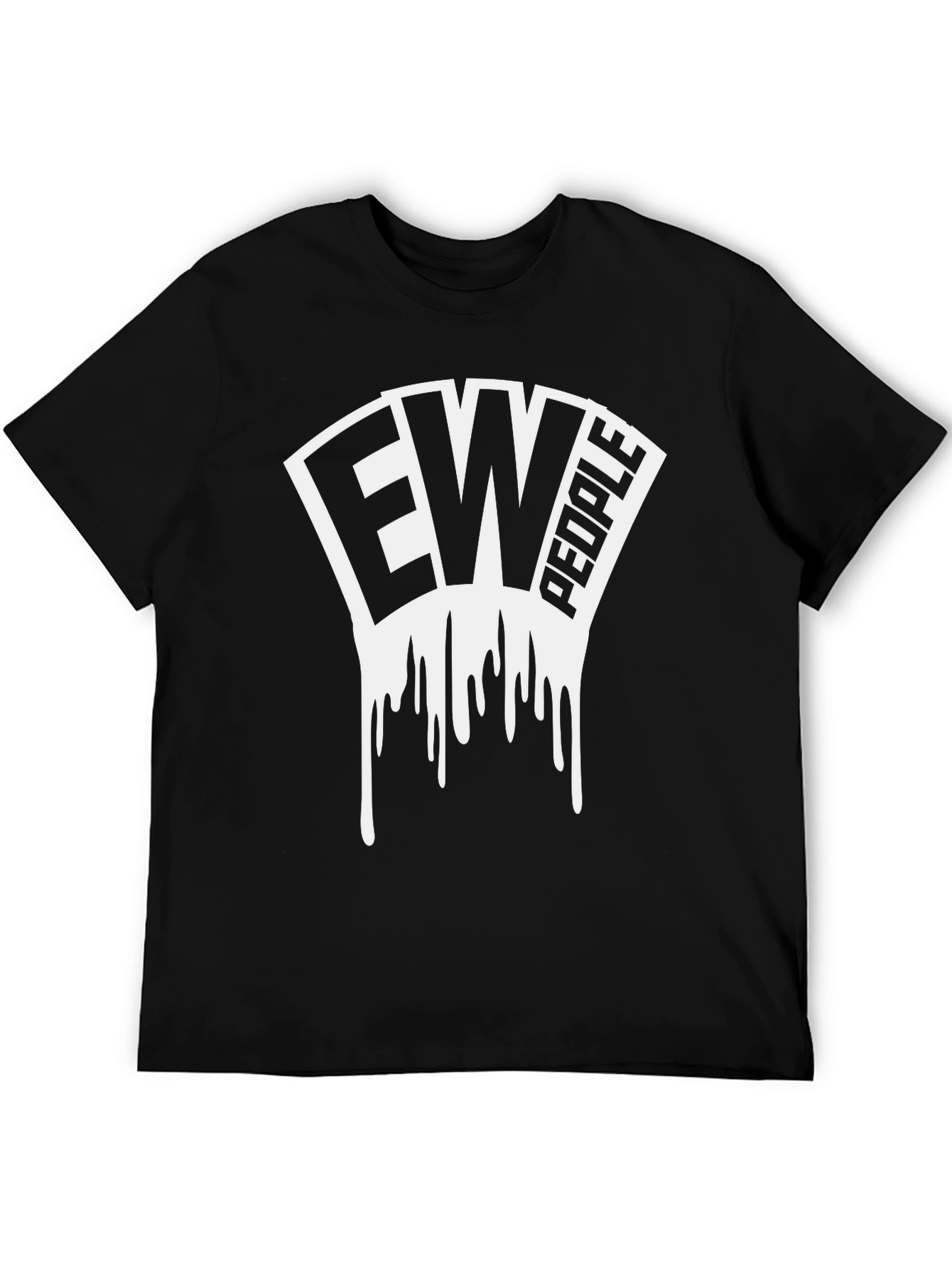 Ew People Graphic Tee - Unisex Black T-Shirt