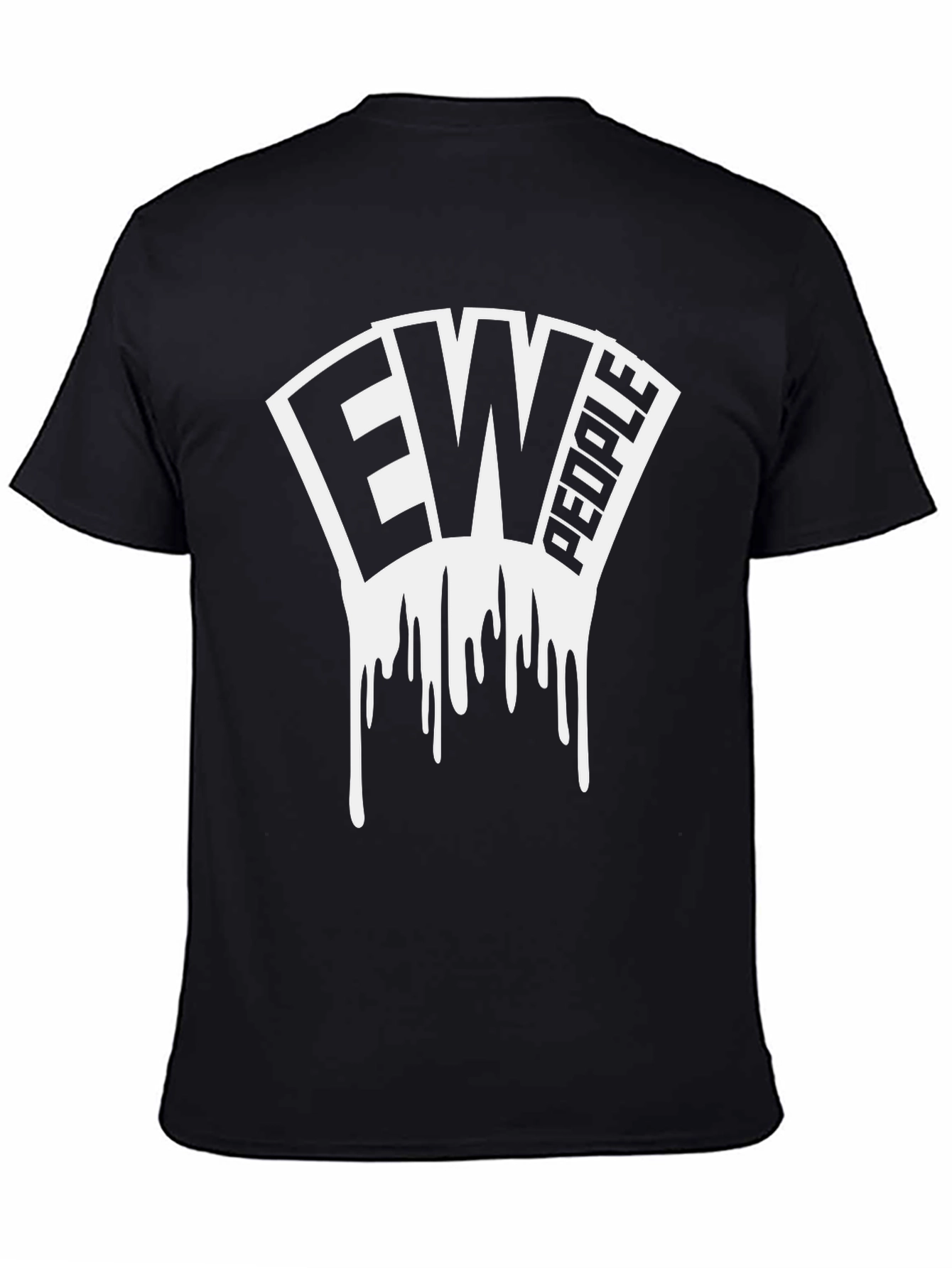 Ew People Graphic Tee - Unisex Black T-Shirt