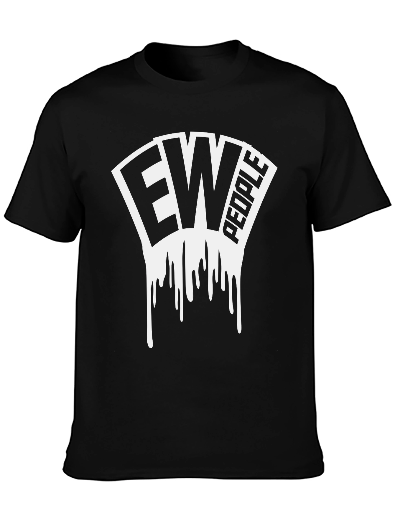 Ew People Graphic Tee - Unisex Black T-Shirt