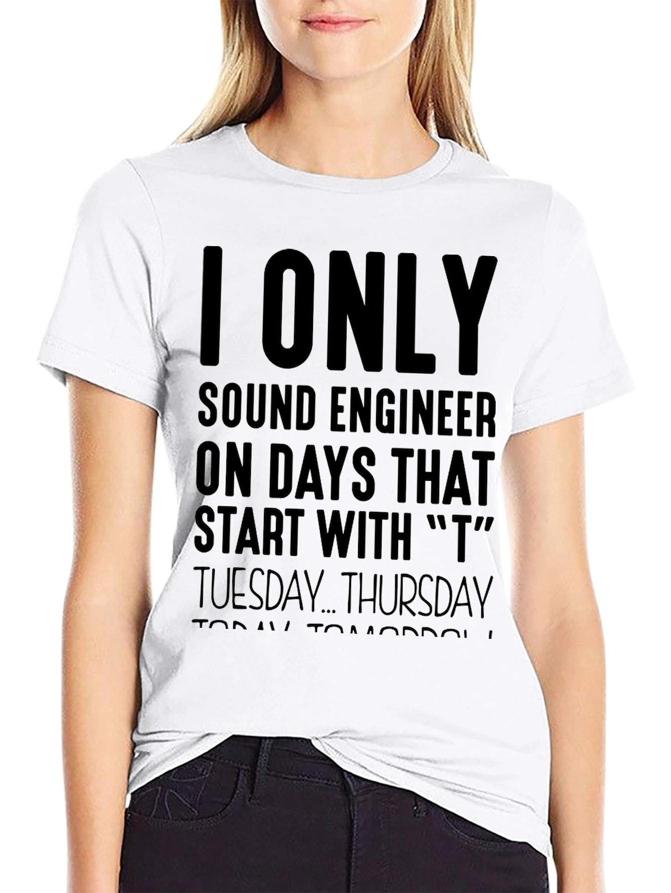 Sound Engineer T-Shirt - T Days Only