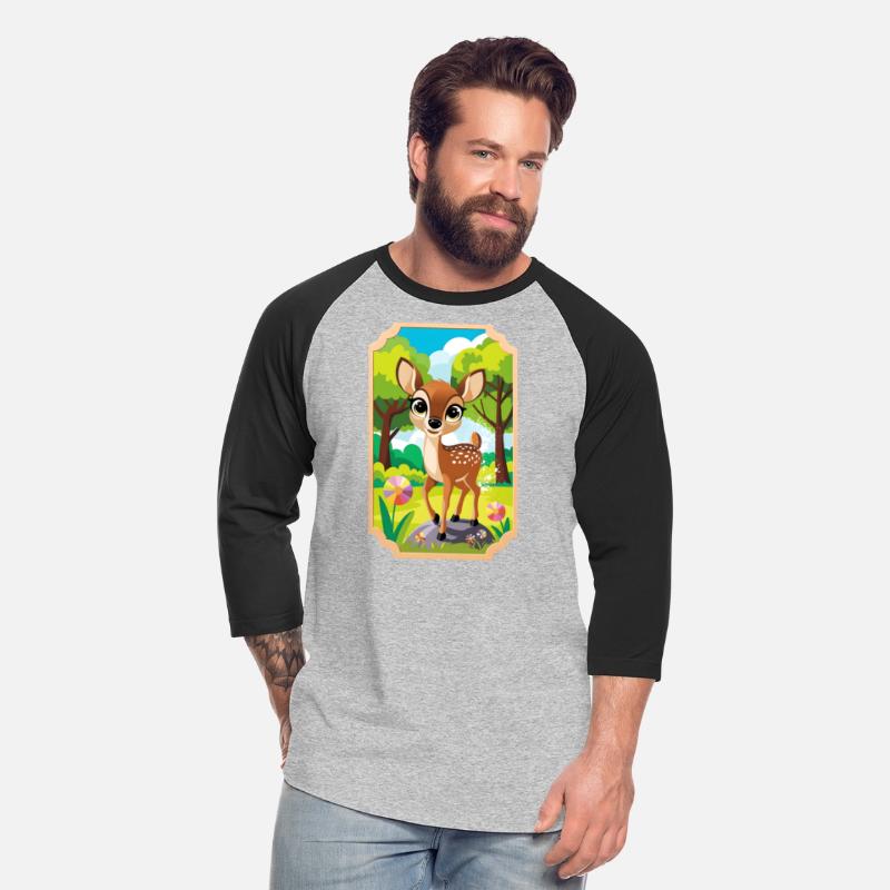 Kids deer in the forest 1