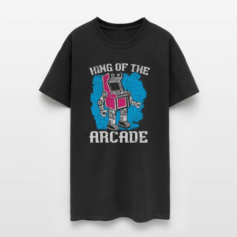 King Of The Arcade Gaming Video Game Player Gamer