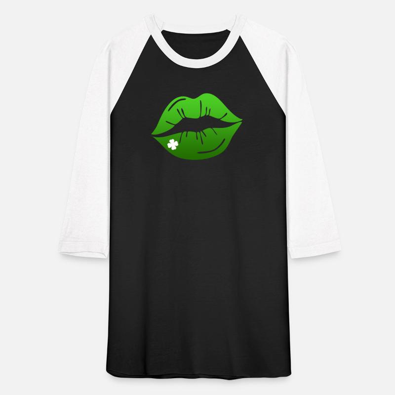 Kiss Mouth Lips Green Ireland St. Patrick's Day