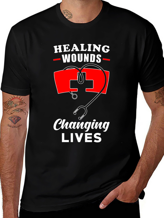 Healing Wounds Changing Lives Graphic Tee