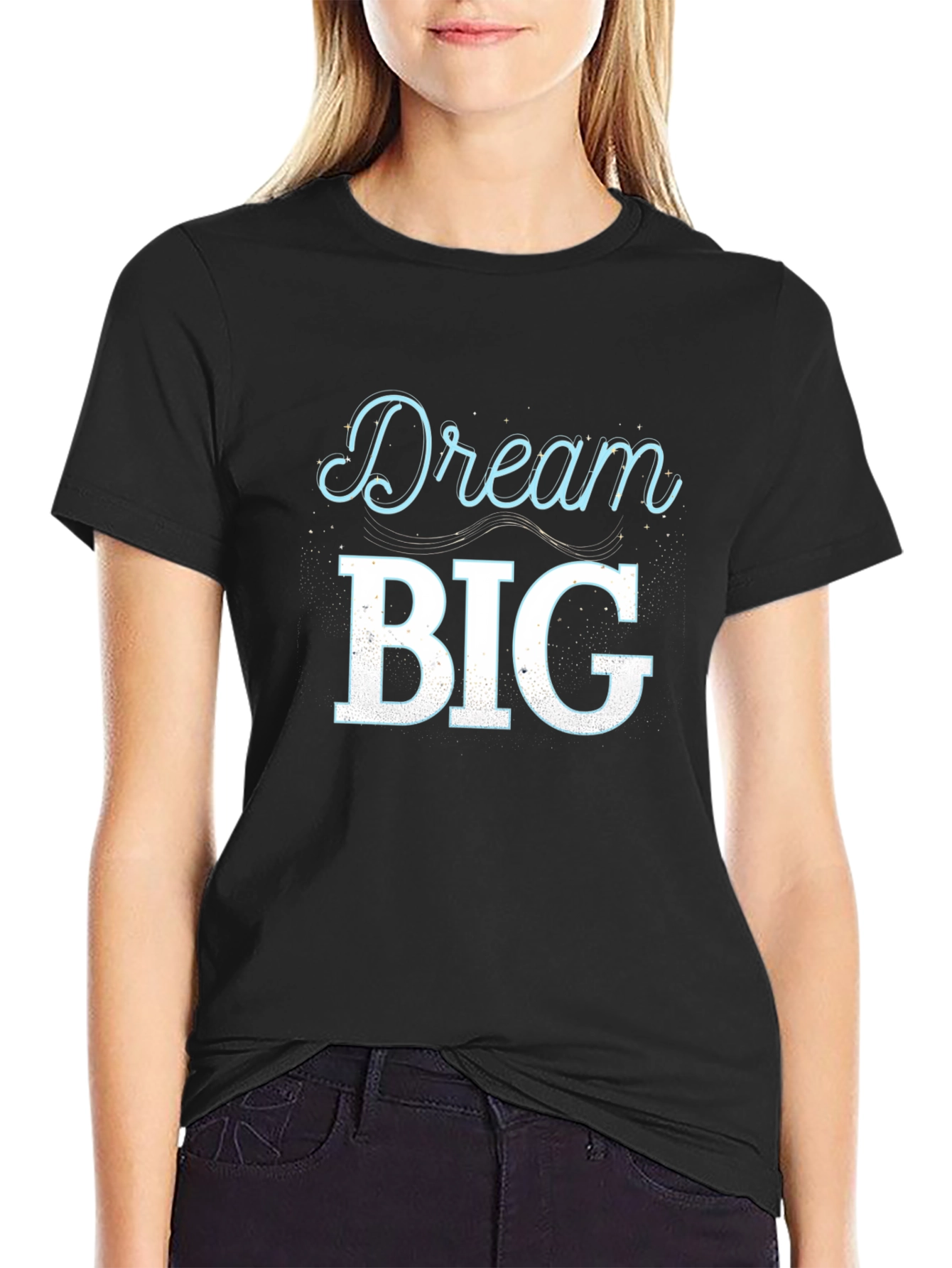 Dream Big Graphic T-Shirt - Motivational Tee